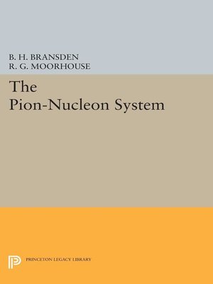 cover image of The Pion-Nucleon System